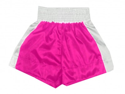 Pantaloncini da boxe in stile classico : KNBSH-301-Classico-Rosa